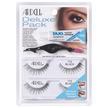 Load image into Gallery viewer, Ardell Deluxe Pack Strip Lashes 110 Black
