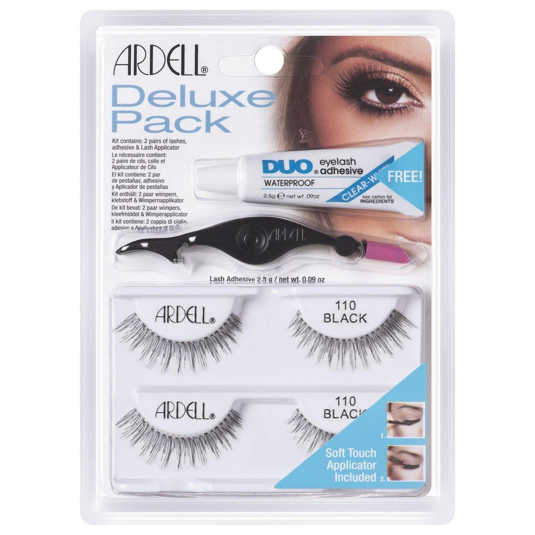 Ardell Deluxe Pack Strip Lashes 110 Black