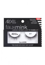 Load image into Gallery viewer, Ardell Faux Mink Strip Lashes 817 Black
