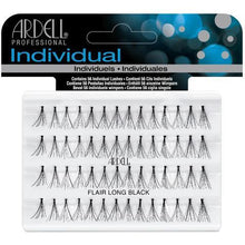 Load image into Gallery viewer, Ardell Duralash Knotted Flare Individual Lashes Long Black
