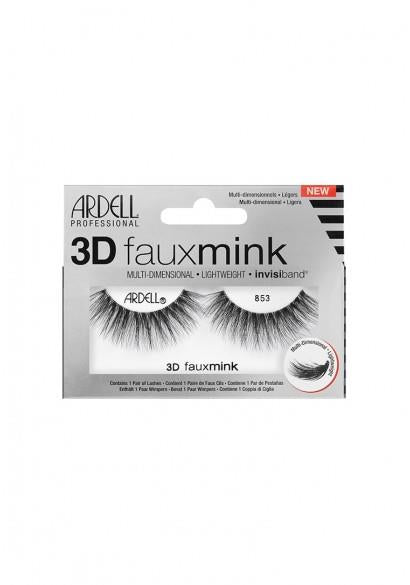 Ardell 3D Faux Mink Strip Lashes 853 Black