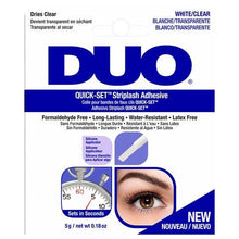 Load image into Gallery viewer, DUO Quick-Set Strip Lash Adhesive White/Clear (5g)
