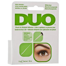 Load image into Gallery viewer, DUO Brush-on Strip Lash Adhesive White/Clear Tone (5g)
