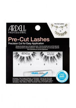 Load image into Gallery viewer, Ardell Pre-Cut Lashes Wispies Black (With DUO Glue)
