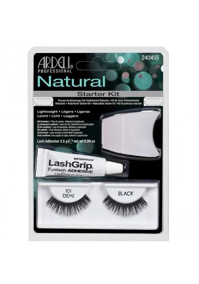 Ardell Natural Strip Lash Starter Kit 101 Demi Black