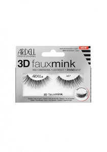 Ardell 3D Faux Mink Strip Lashes 857 Black