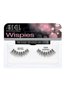 Ardell Wispies Invisiband Strip Lashes Demi Wispies Black