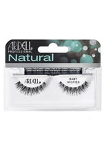 Load image into Gallery viewer, Ardell Wispies Invisiband Strip Lashes Baby Wispies Black
