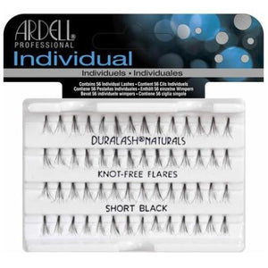 Ardell Duralash Naturals Knot-Free Flares Individual Lashes Short Black