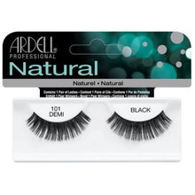 Load image into Gallery viewer, Ardell Natural Fashion Strip Lashes 101 Demi Black
