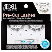 Load image into Gallery viewer, Ardell Pre-Cut Lashes #901 Black (With DUO Glue)
