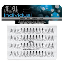 Load image into Gallery viewer, Ardell Duralash Knotted Flare Individual Lashes Long Black
