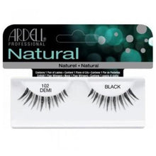 Load image into Gallery viewer, Ardell Natural Fashion Strip Lashes 102 Demi Black
