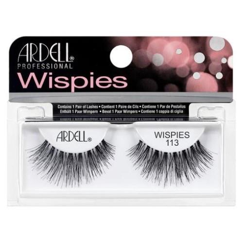 Ardell Wispies Invisiband Strip Lashes Wispies 113 Black