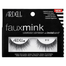 Load image into Gallery viewer, Ardell Faux Mink Strip Lashes 812 Black
