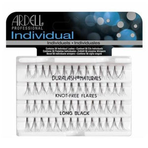 Ardell Duralash Naturals Knot-Free Flares Individual Lashes Long Black