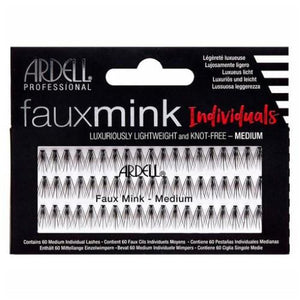 Ardell Fauxmink Individuals Faux Mink Individual Lashes Medium Black