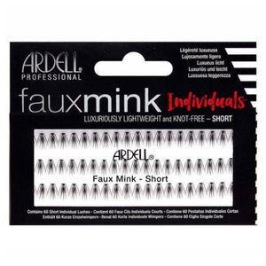 Ardell Fauxmink Individuals Faux Mink Individual Lashes Short Black