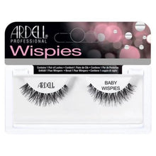 Load image into Gallery viewer, Ardell Wispies Invisiband Strip Lashes Baby Wispies Black
