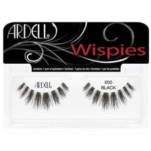 Load image into Gallery viewer, Ardell Wispies Invisiband Strip Lashes Cluster 600 Black
