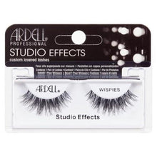 Load image into Gallery viewer, Ardell Studio Effects Strip Lashes Wispies Black
