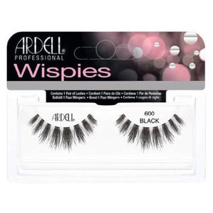 Ardell Wispies Invisiband Strip Lashes Cluster 600 Black