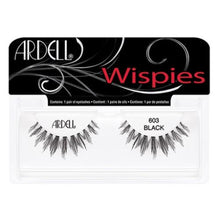 Load image into Gallery viewer, Ardell Wispies Invisiband Strip Lashes Cluster 603 Black
