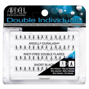 Ardell Duralash Double Up Knot-Free Double Flares Individual Lashes Short Black