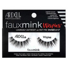 Load image into Gallery viewer, Ardell Faux Mink Strip Lashes Wispies Black
