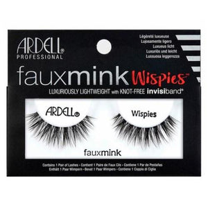 Ardell Faux Mink Strip Lashes Wispies Black