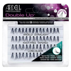 Ardell Duralash Double Up Soft Touch Knot-Free Tapered Individual Lashes Long Black