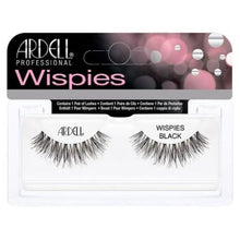 Load image into Gallery viewer, Ardell Wispies Invisiband Strip Lashes Wispies Black
