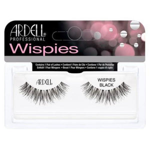 Ardell Wispies Invisiband Strip Lashes Wispies Black