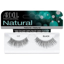 Load image into Gallery viewer, Ardell Natural Fashion Strip Lashes 117 Black
