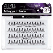 Load image into Gallery viewer, Ardell Knot-Free Mega Flare Individual Lashes Long Black
