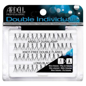 Ardell Duralash Double Up Knot-Free Double Flares Individual Lashes Long Black