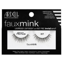 Load image into Gallery viewer, Ardell Faux Mink Strip Lashes 817 Black
