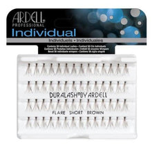 Load image into Gallery viewer, Ardell Duralash Knotted Flare Individual Lashes Short Brown
