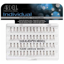 Load image into Gallery viewer, Ardell Duralash Knotted Flare Individual Lashes Medium Brown
